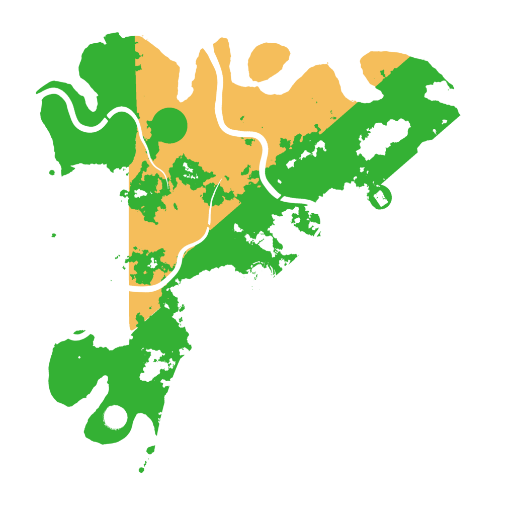 Biome Rust Map: Procedural Map, Size: 3800, Seed: 193901049