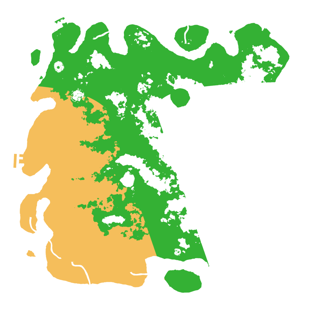 Biome Rust Map: Procedural Map, Size: 4500, Seed: 1240989588