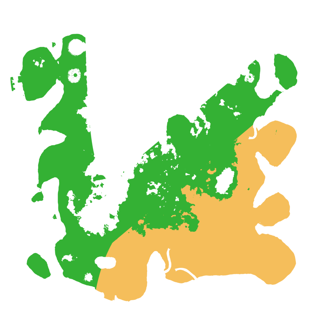 Biome Rust Map: Procedural Map, Size: 3500, Seed: 682381677