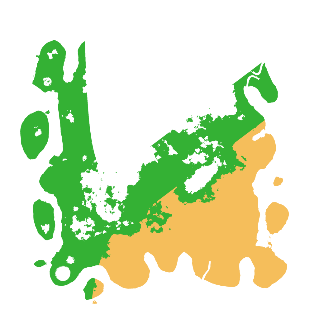 Biome Rust Map: Procedural Map, Size: 3800, Seed: 45682960