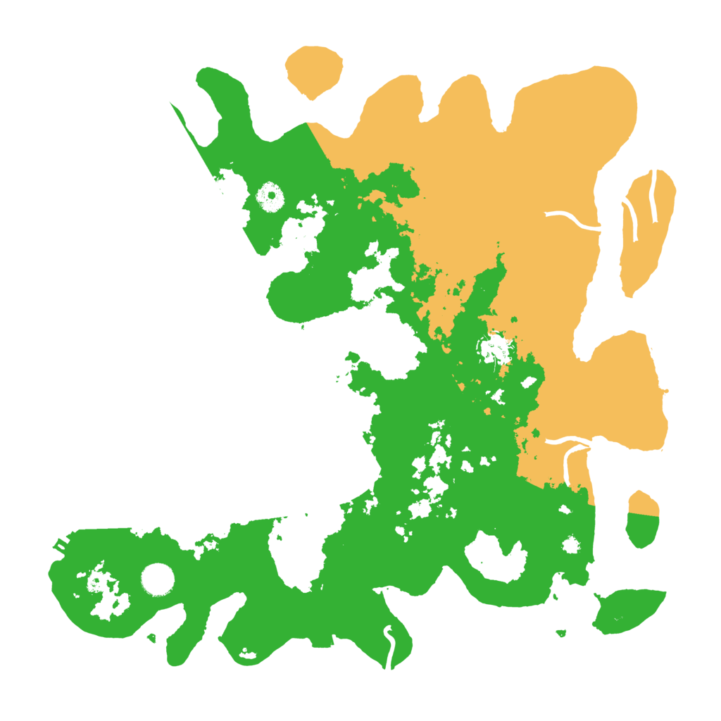 Biome Rust Map: Procedural Map, Size: 3850, Seed: 23617092