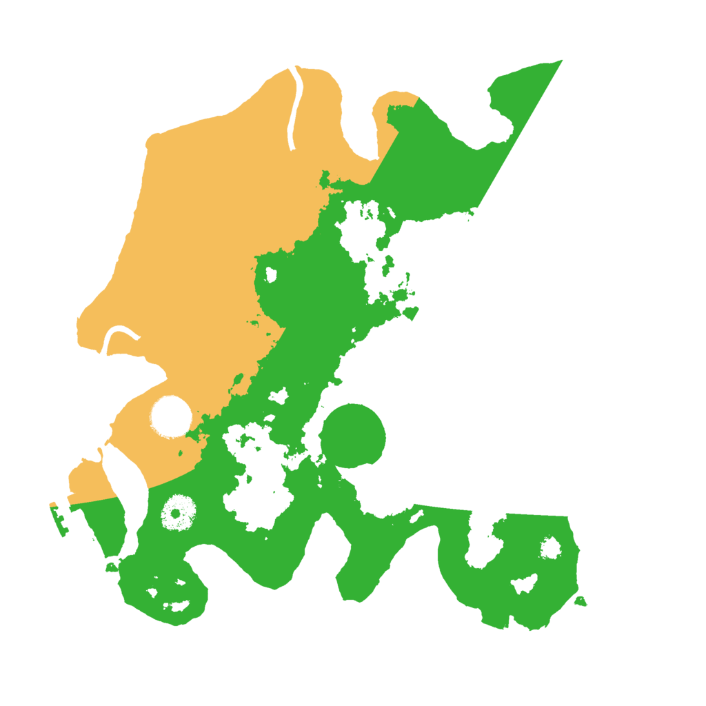 Biome Rust Map: Procedural Map, Size: 3000, Seed: 81987446