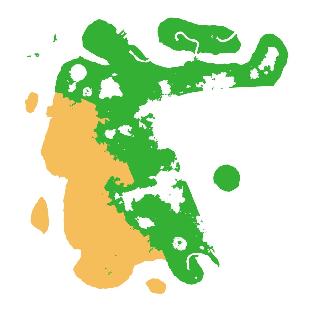 Biome Rust Map: Procedural Map, Size: 3500, Seed: 1794287024