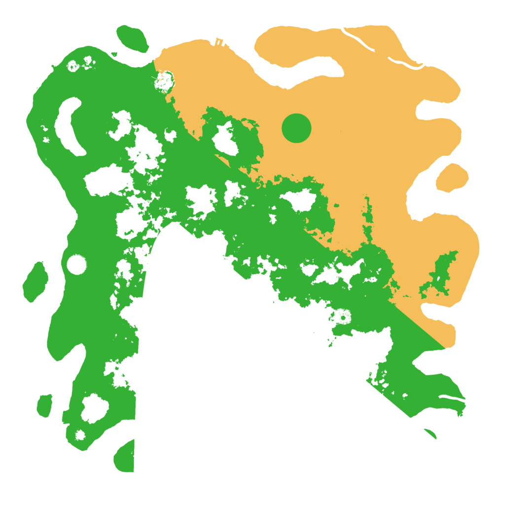 Biome Rust Map: Procedural Map, Size: 4500, Seed: 1073816024