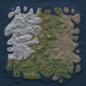 Thumbnail Rust Map: Procedural Map, Size: 4800, Seed: 1106903233, 18 Monuments