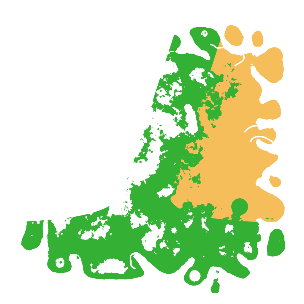 Biome Rust Map: Procedural Map, Size: 4800, Seed: 1106903233