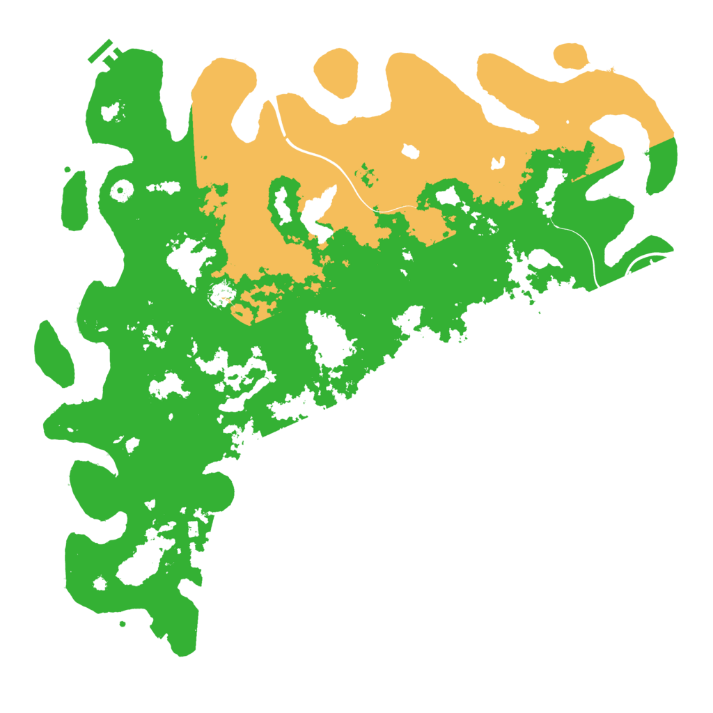 Biome Rust Map: Procedural Map, Size: 4800, Seed: 577085613