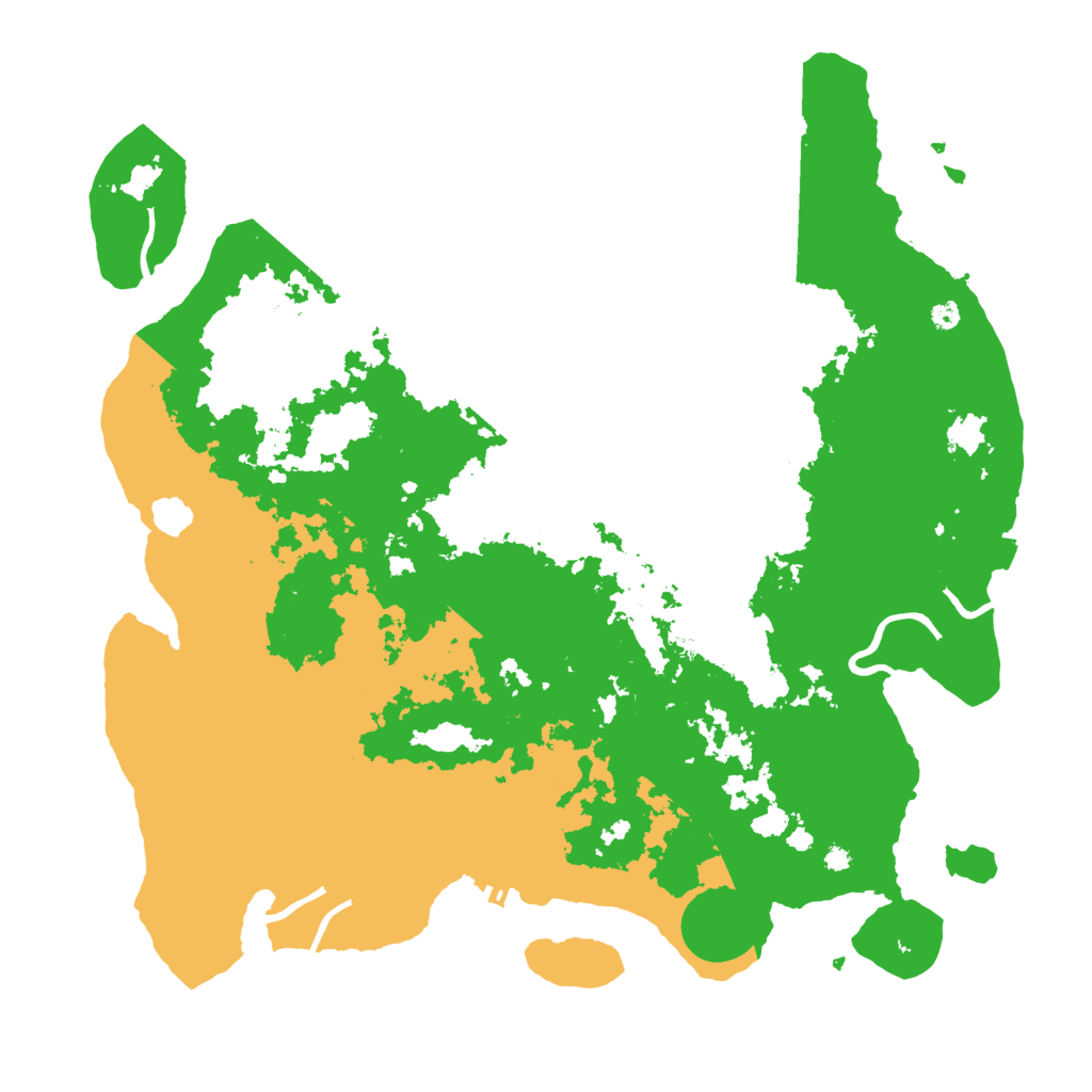 Biome Rust Map: Procedural Map, Size: 4000, Seed: 1822661326