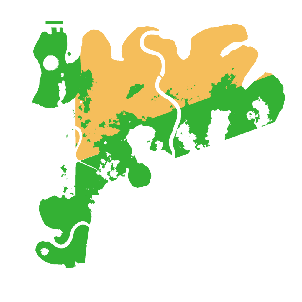 Biome Rust Map: Procedural Map, Size: 3500, Seed: 1648921387