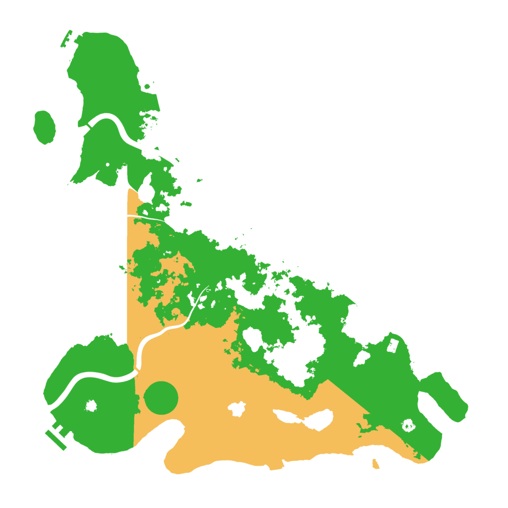 Biome Rust Map: Procedural Map, Size: 4000, Seed: 5648646