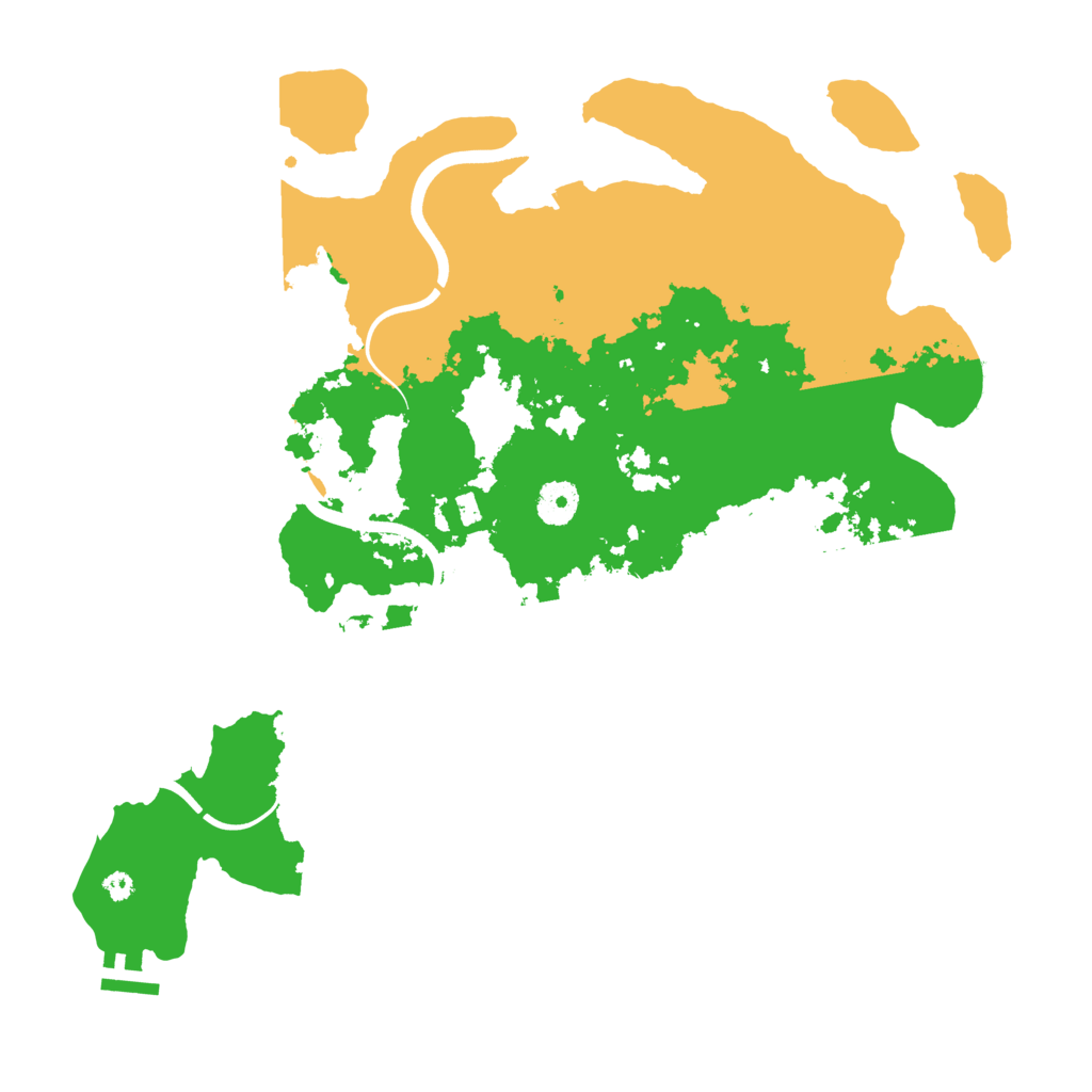 Biome Rust Map: Procedural Map, Size: 3800, Seed: 799882119