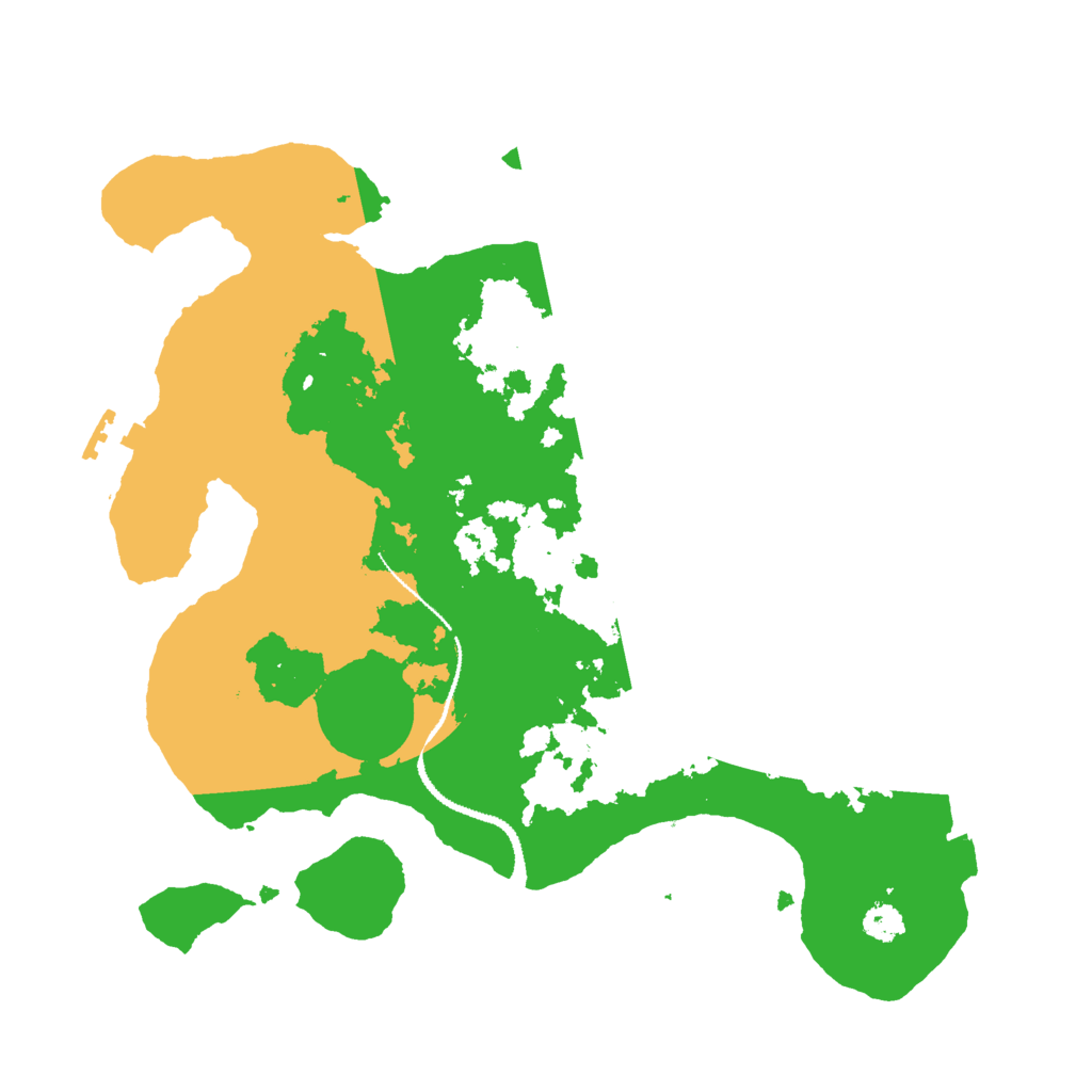 Biome Rust Map: Procedural Map, Size: 3000, Seed: 1947331925