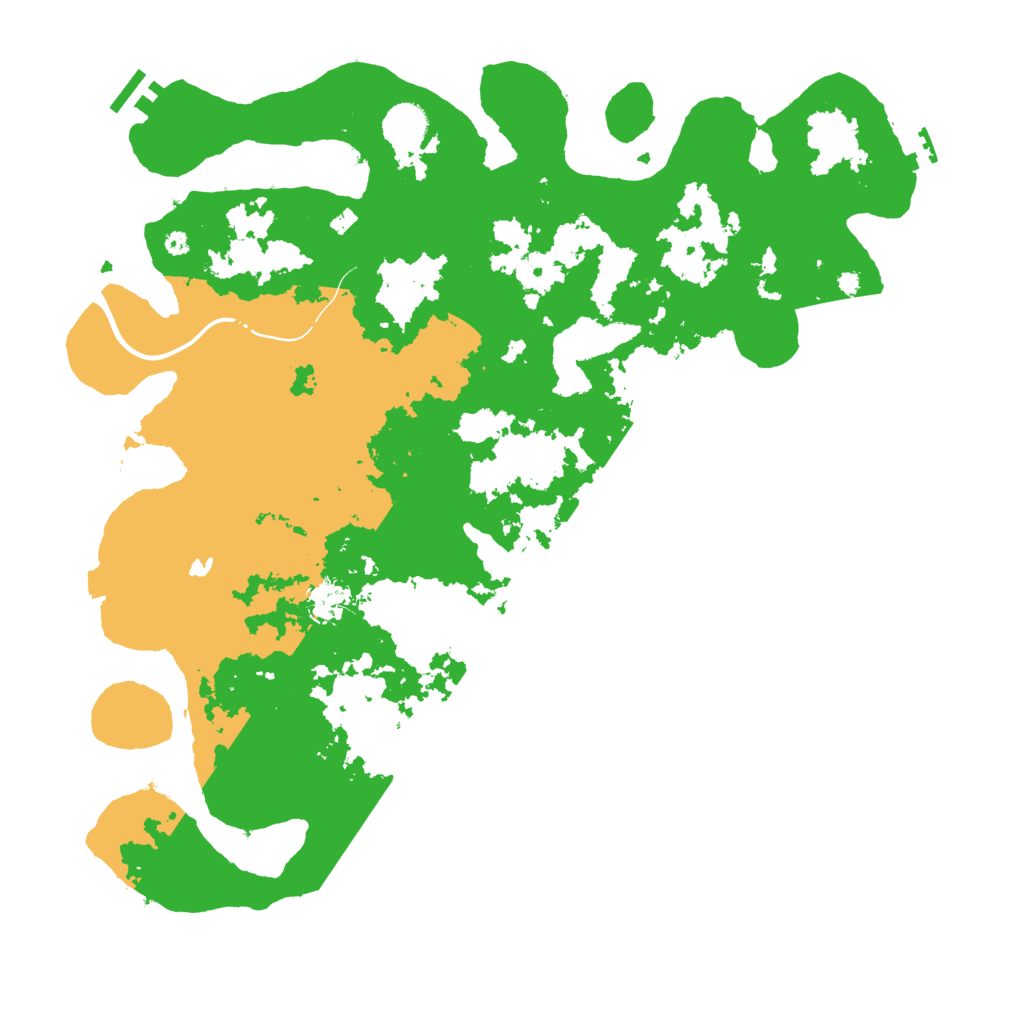 Biome Rust Map: Procedural Map, Size: 4250, Seed: 1111296968