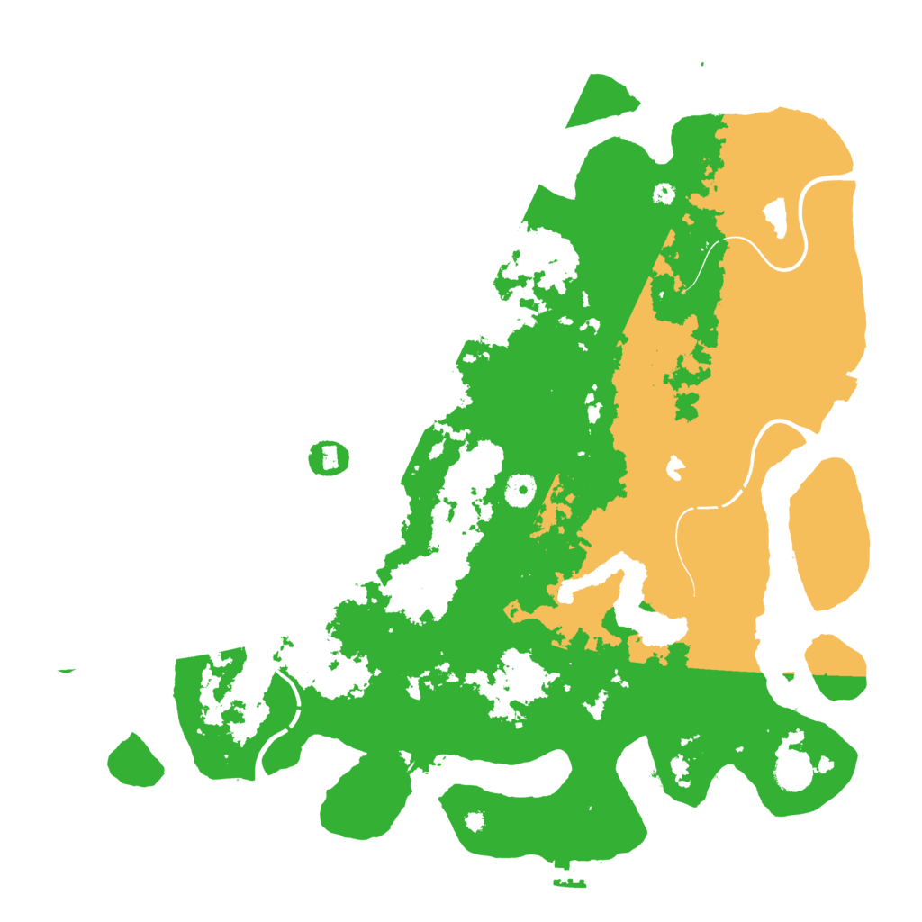 Biome Rust Map: Procedural Map, Size: 4250, Seed: 13004