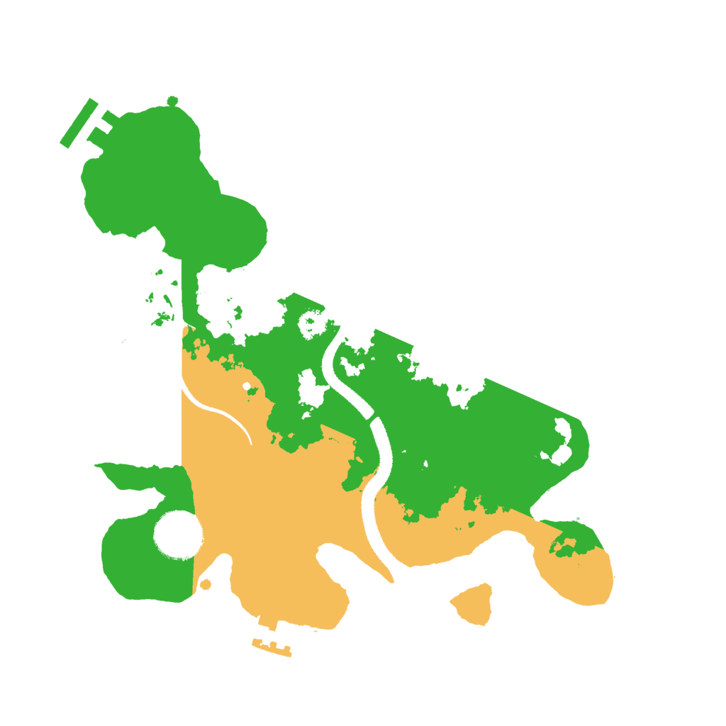 Biome Rust Map: Procedural Map, Size: 2700, Seed: 296895432