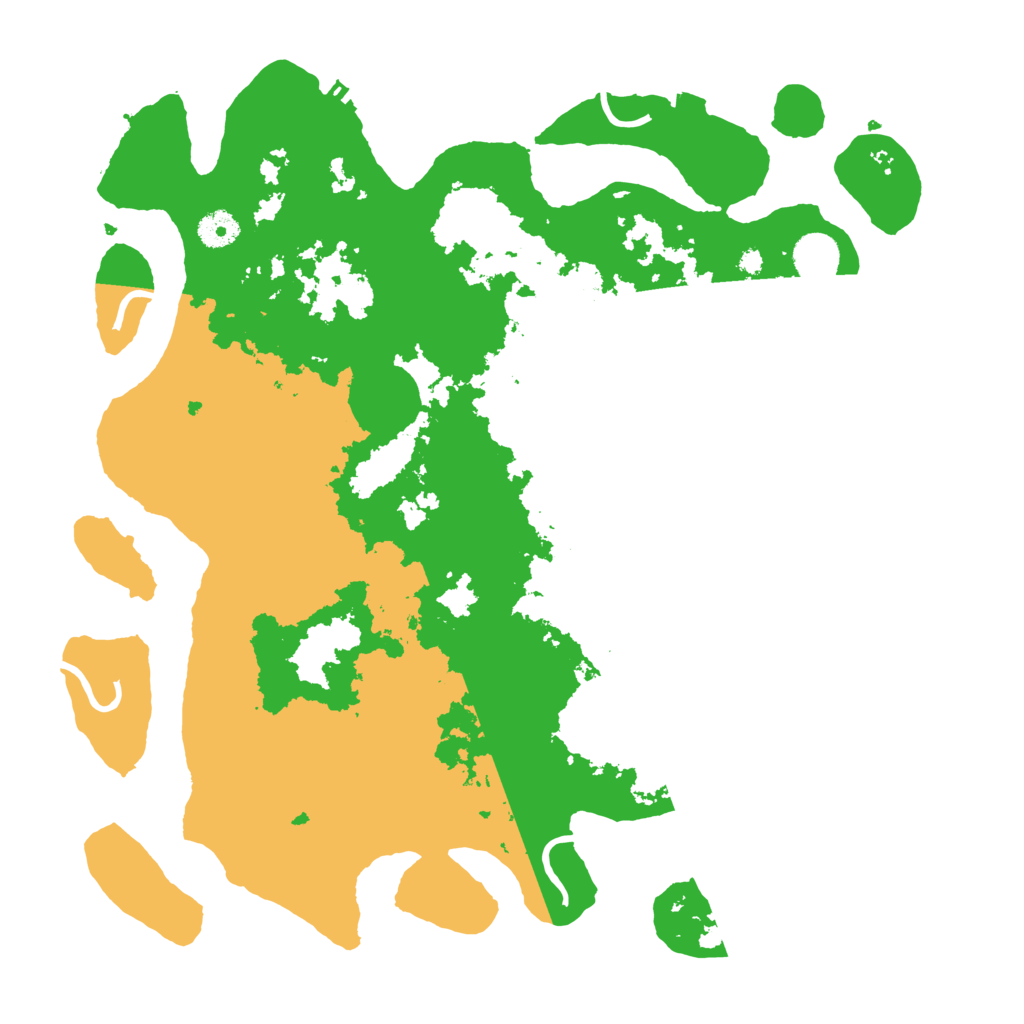 Biome Rust Map: Procedural Map, Size: 4000, Seed: 3048