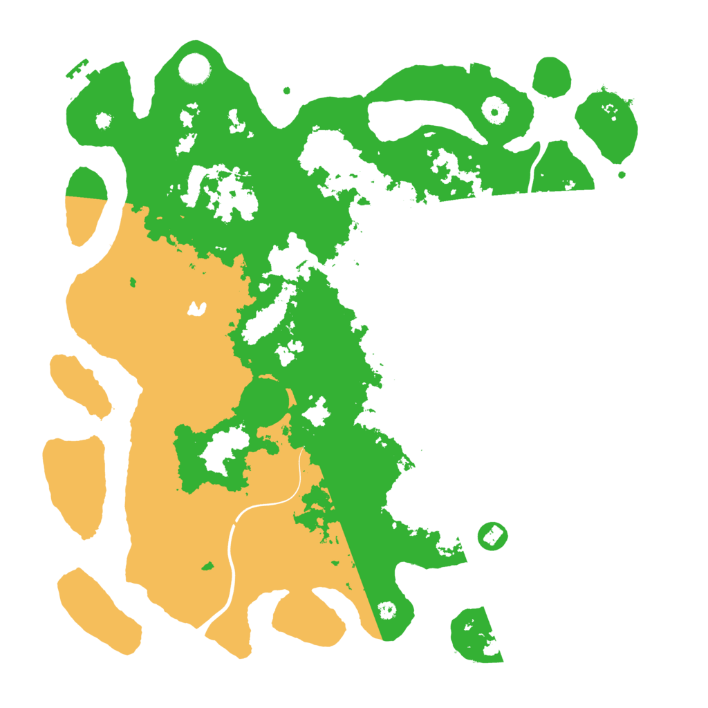 Biome Rust Map: Procedural Map, Size: 4000, Seed: 3048
