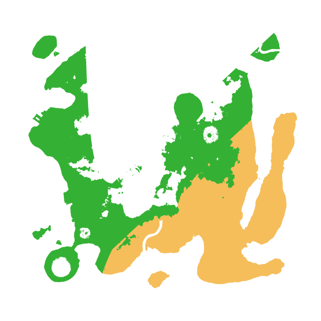 Biome Rust Map: Procedural Map, Size: 3000, Seed: 78764538