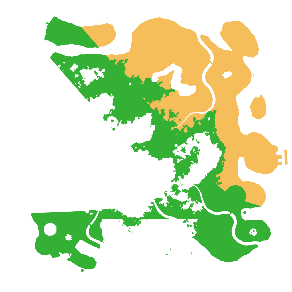Biome Rust Map: Procedural Map, Size: 4000, Seed: 687803467