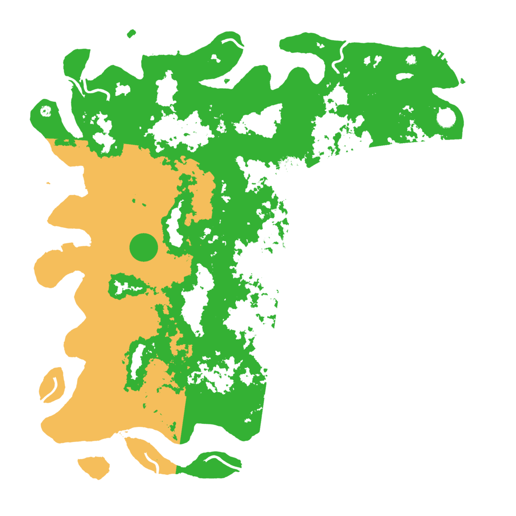 Biome Rust Map: Procedural Map, Size: 4800, Seed: 798643211