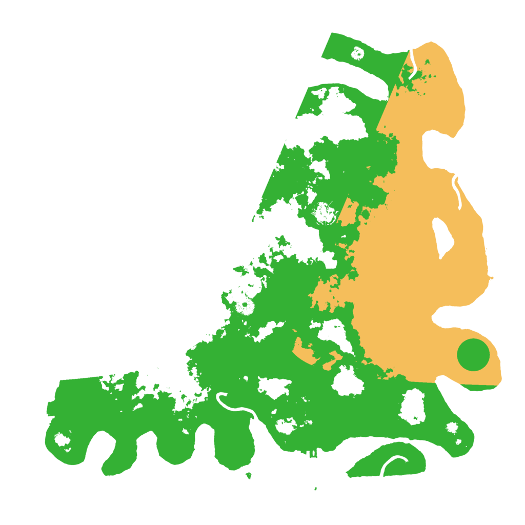 Biome Rust Map: Procedural Map, Size: 4250, Seed: 9824287