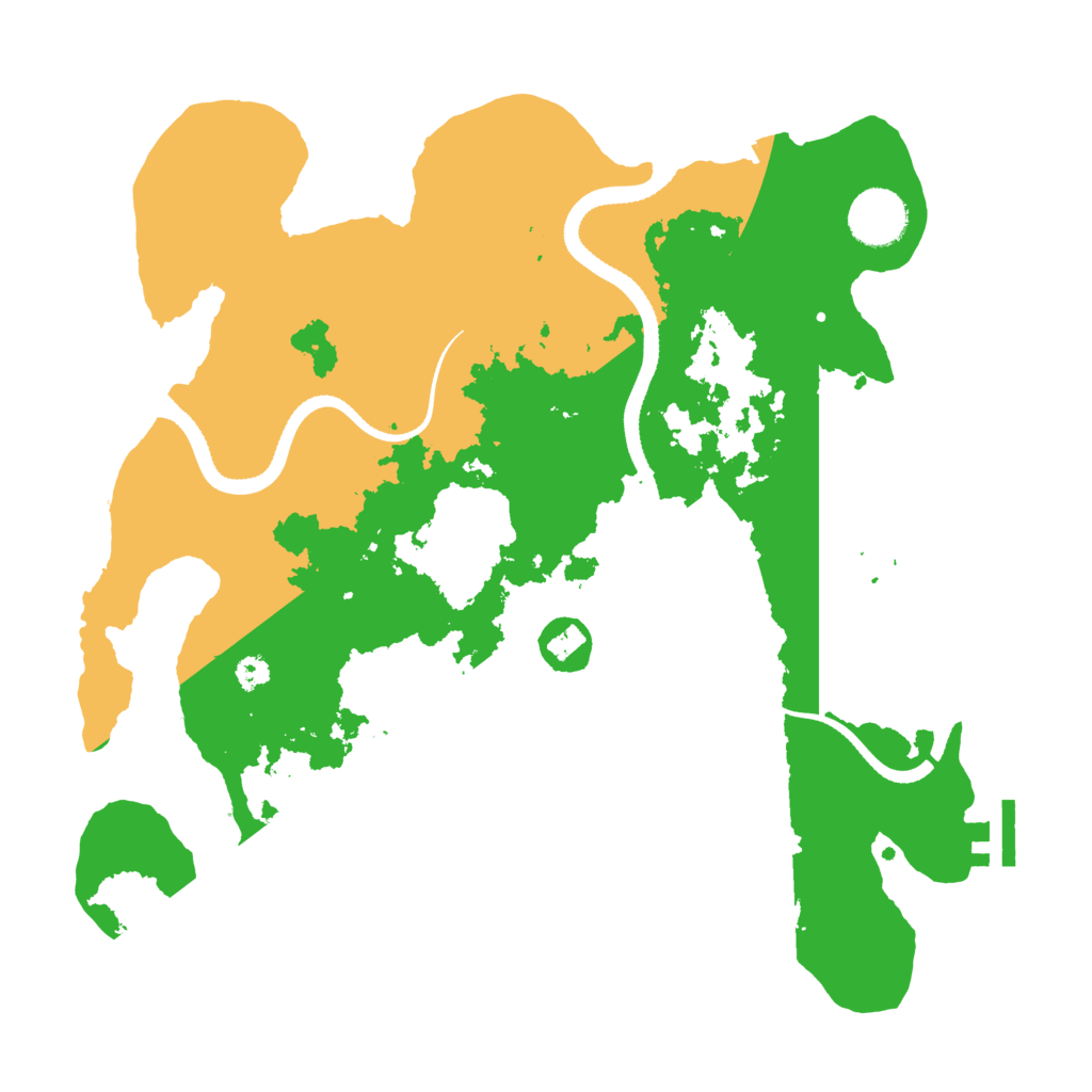 Biome Rust Map: Procedural Map, Size: 3300, Seed: 1726686150