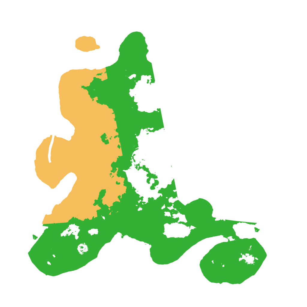 Biome Rust Map: Procedural Map, Size: 3000, Seed: 897529464