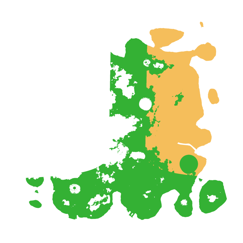 Biome Rust Map: Procedural Map, Size: 3500, Seed: 93457342