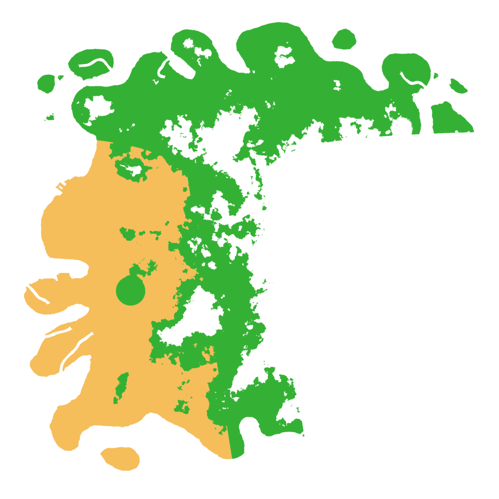 Biome Rust Map: Procedural Map, Size: 4500, Seed: 203786628