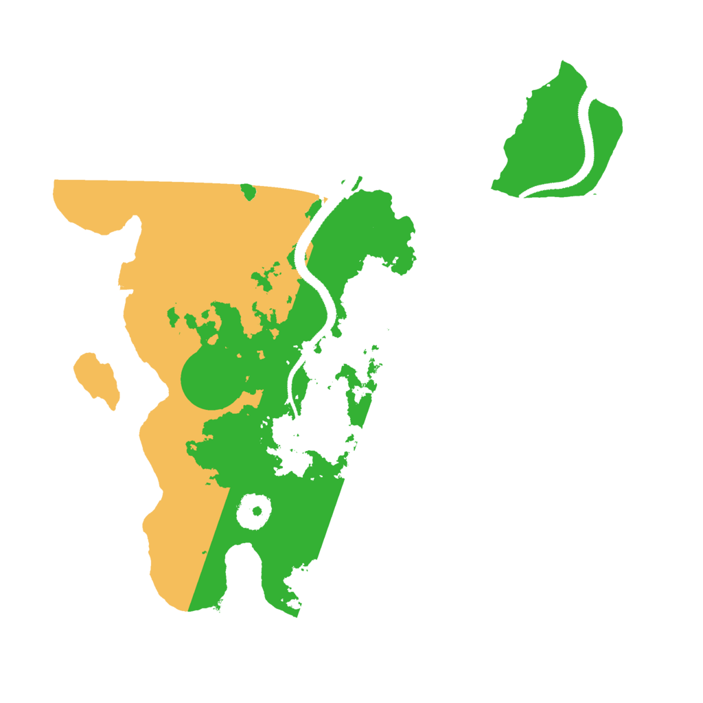 Biome Rust Map: Procedural Map, Size: 3000, Seed: 6786
