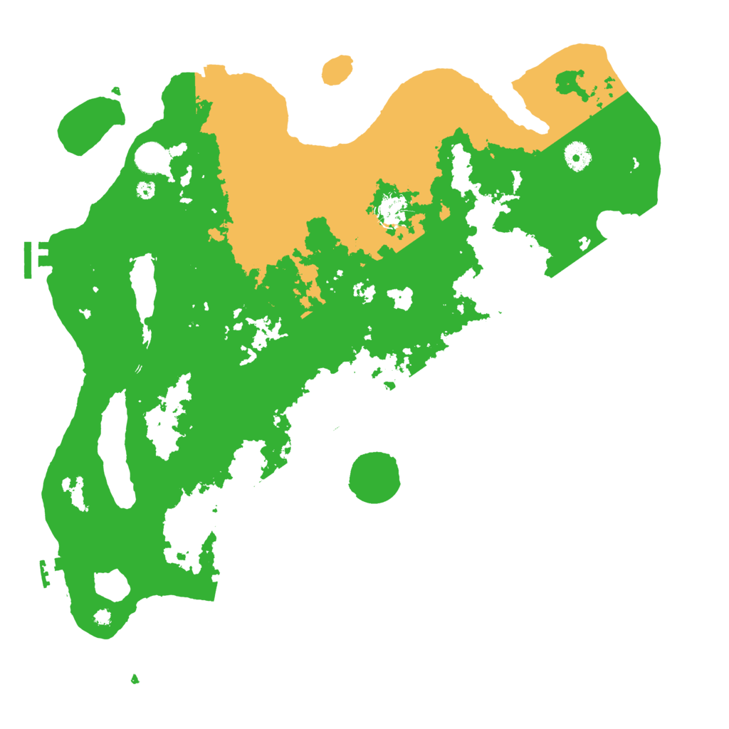 Biome Rust Map: Procedural Map, Size: 4000, Seed: 54461254