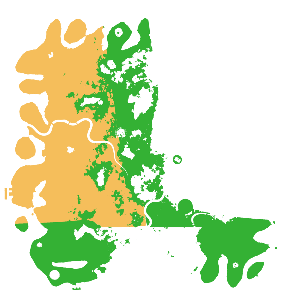 Biome Rust Map: Procedural Map, Size: 5400, Seed: 787559347