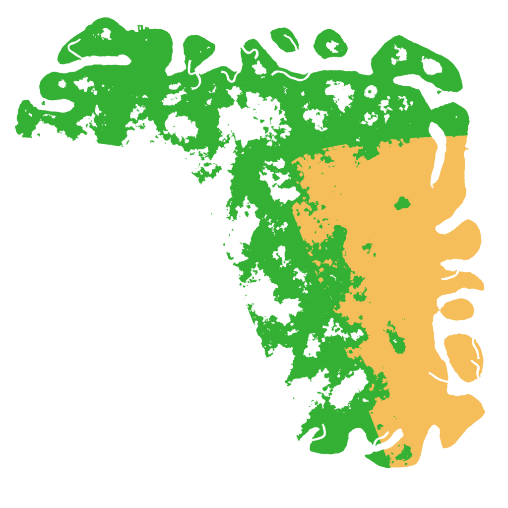 Biome Rust Map: Procedural Map, Size: 6000, Seed: 365291046