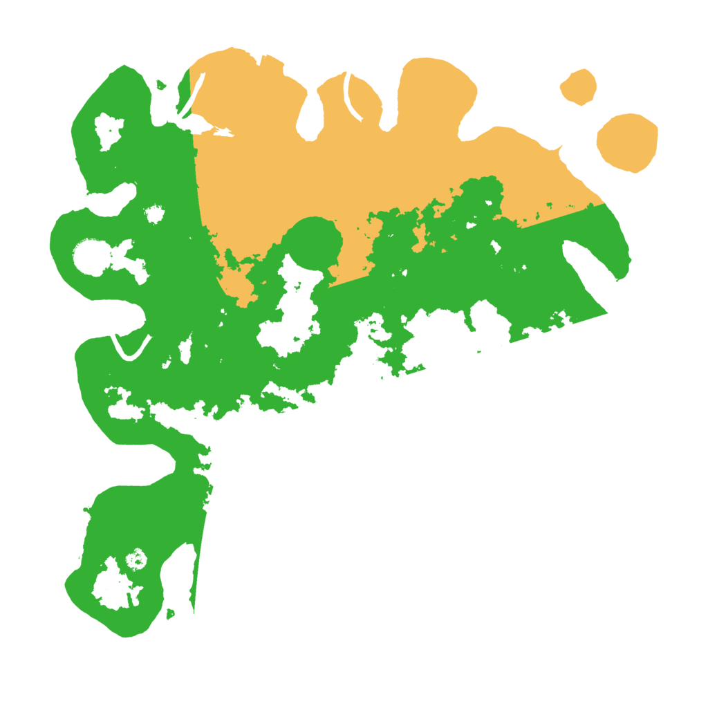 Biome Rust Map: Procedural Map, Size: 3500, Seed: 1512537550