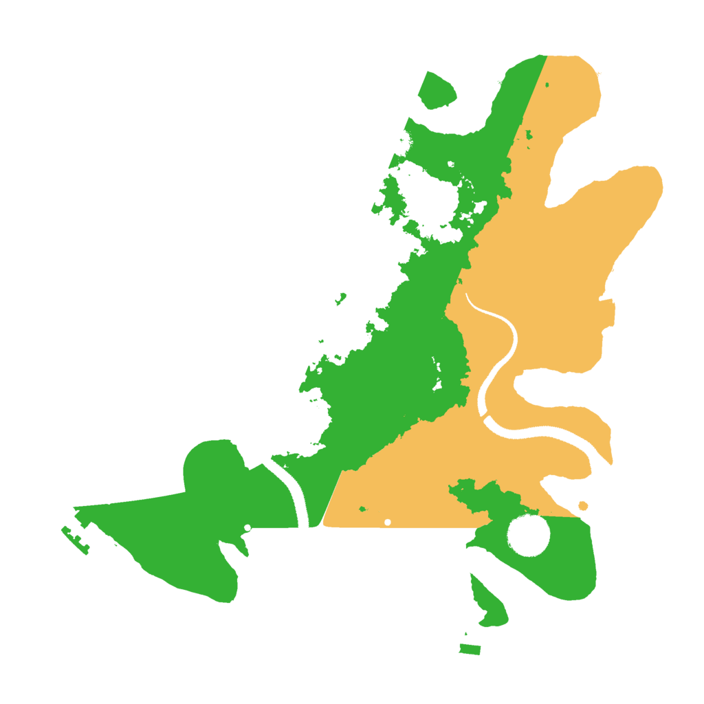 Biome Rust Map: Procedural Map, Size: 3000, Seed: 1761099438