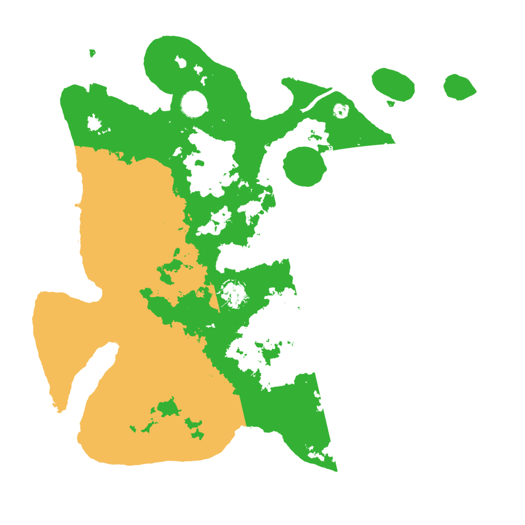 Biome Rust Map: Procedural Map, Size: 3500, Seed: 1633250297