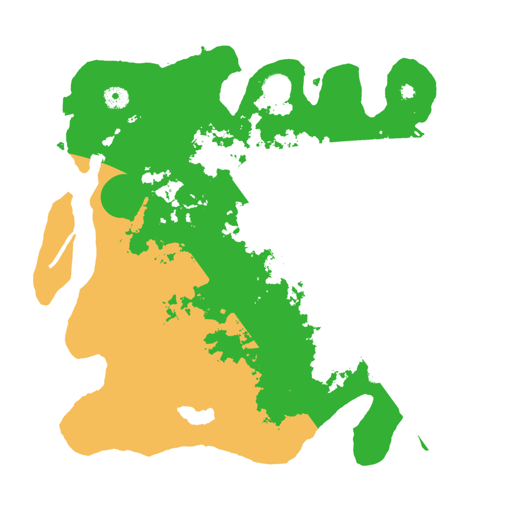 Biome Rust Map: Procedural Map, Size: 3250, Seed: 2463048