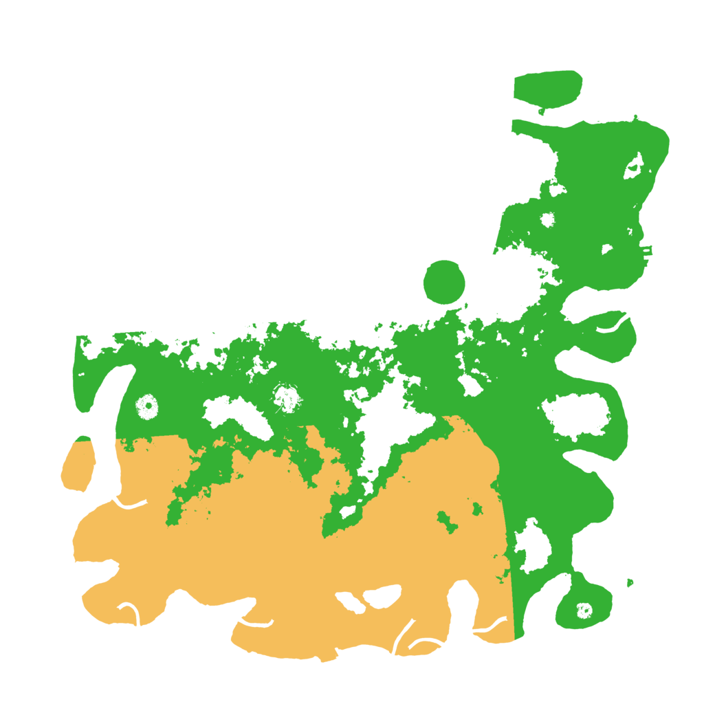 Biome Rust Map: Procedural Map, Size: 4500, Seed: 1193290