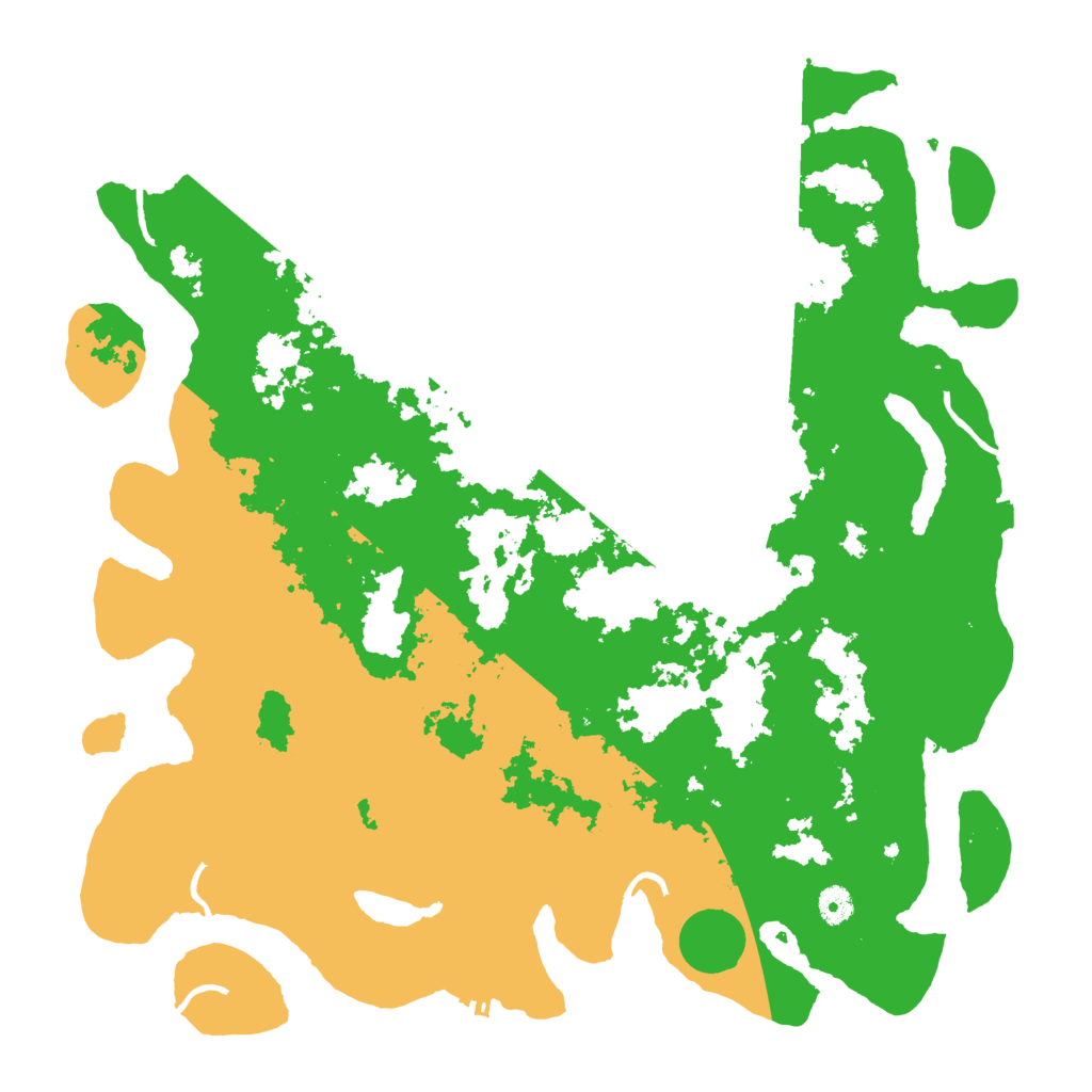 Biome Rust Map: Procedural Map, Size: 4500, Seed: 224600714