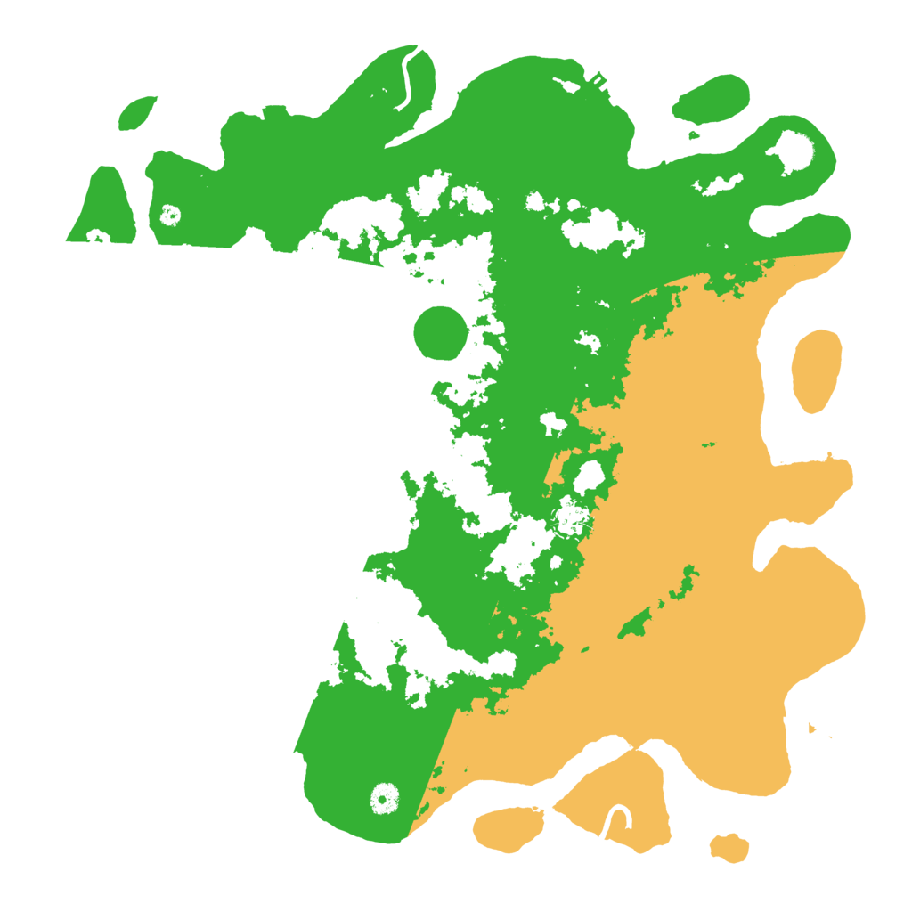 Biome Rust Map: Procedural Map, Size: 4500, Seed: 735501336