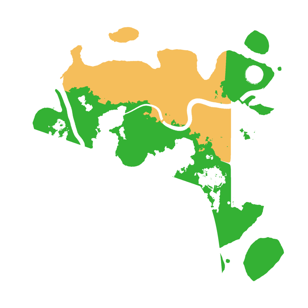 Biome Rust Map: Procedural Map, Size: 3000, Seed: 1647512036