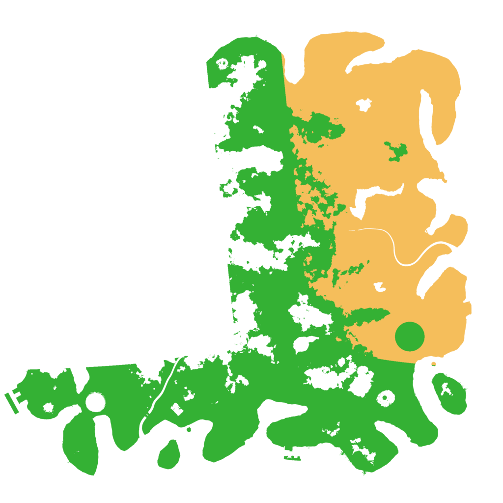 Biome Rust Map: Procedural Map, Size: 4500, Seed: 1532893473