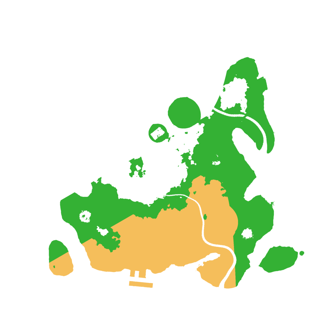 Biome Rust Map: Procedural Map, Size: 2750, Seed: 36728