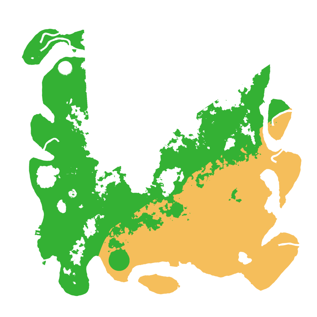 Biome Rust Map: Procedural Map, Size: 4000, Seed: 1458954074