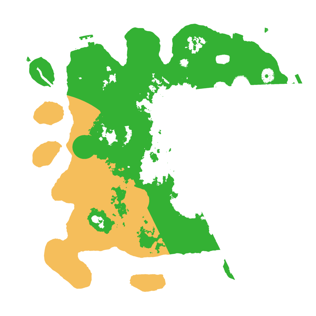 Biome Rust Map: Procedural Map, Size: 3500, Seed: 1180189877