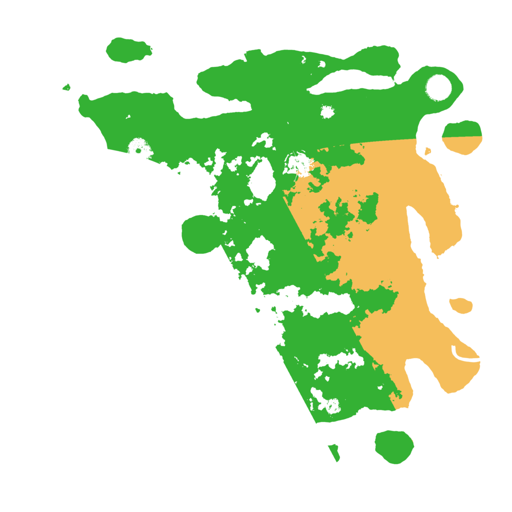 Biome Rust Map: Procedural Map, Size: 3500, Seed: 1681804542