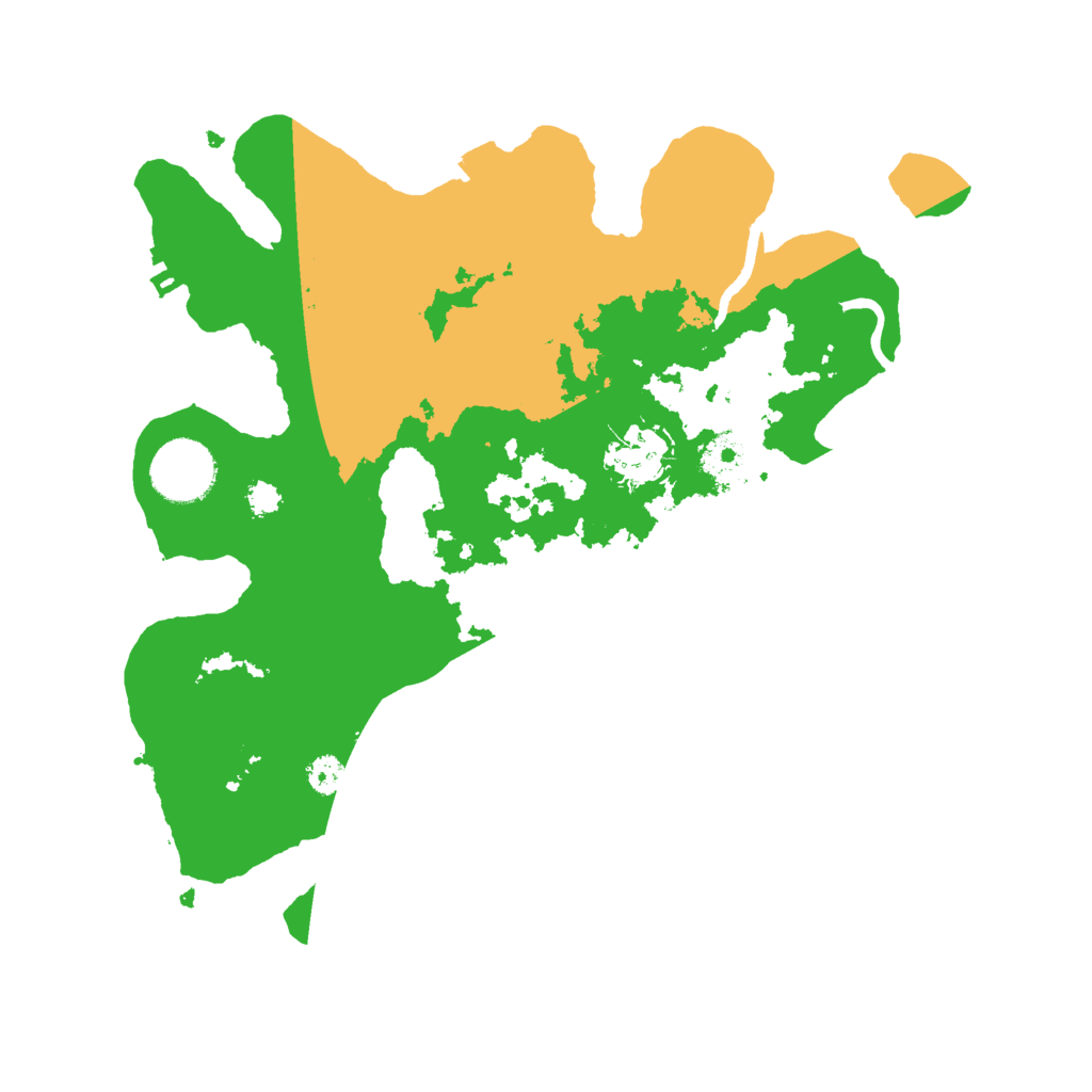 Biome Rust Map: Procedural Map, Size: 3000, Seed: 1951209328