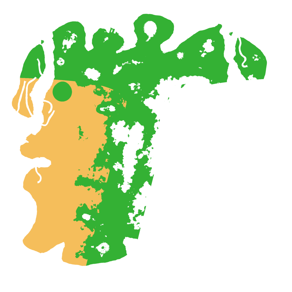 Biome Rust Map: Procedural Map, Size: 4000, Seed: 58429