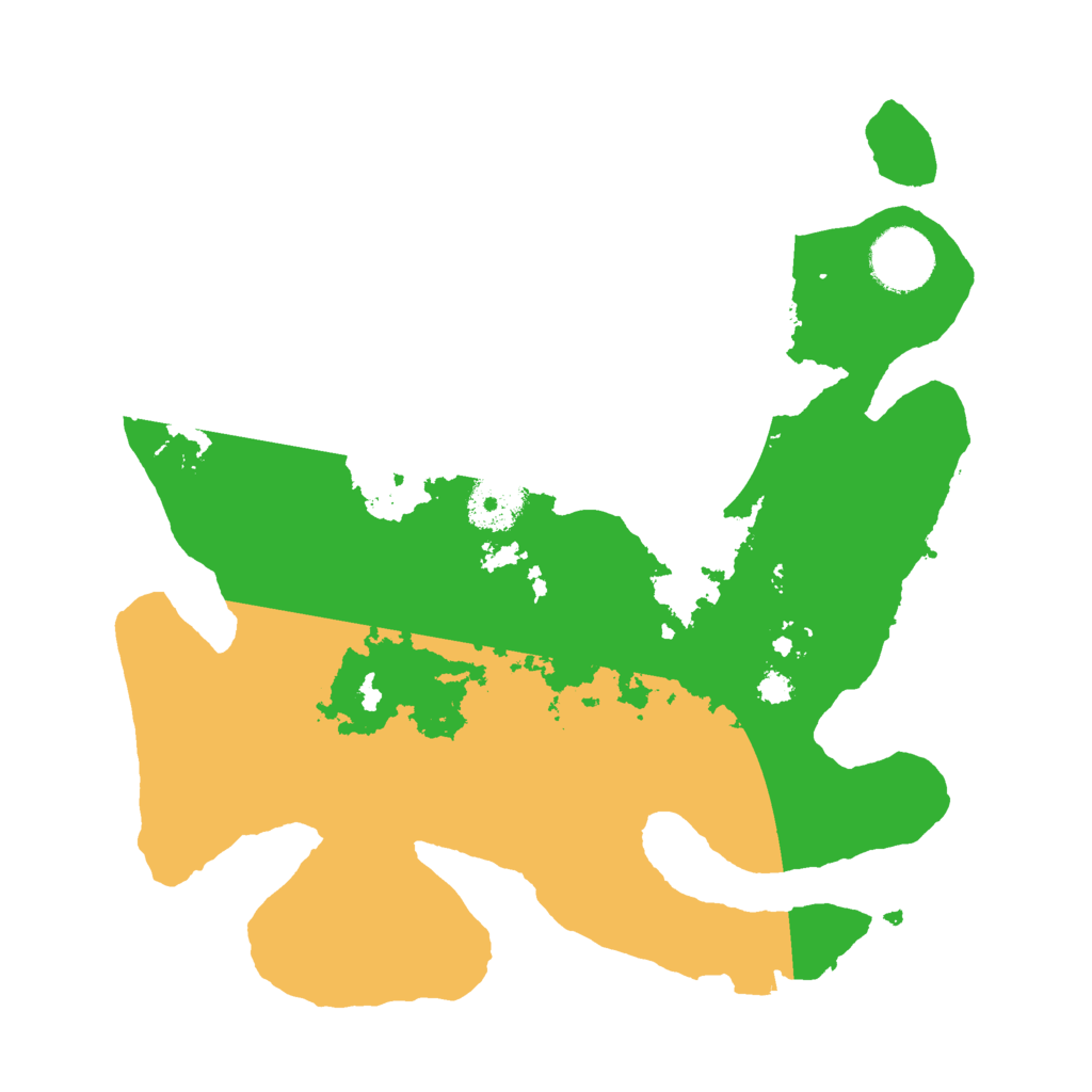 Biome Rust Map: Procedural Map, Size: 3000, Seed: 2036634836