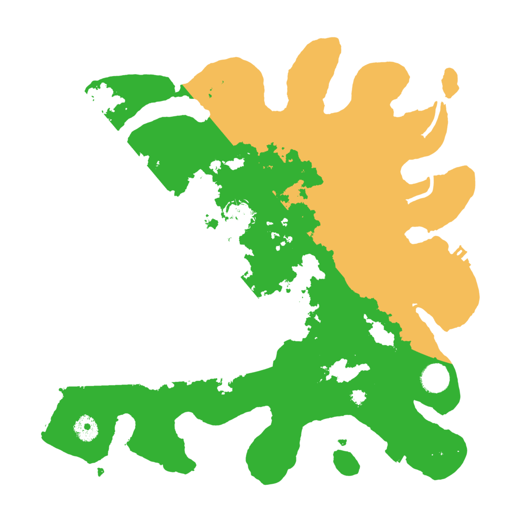 Biome Rust Map: Procedural Map, Size: 3250, Seed: 1047590335